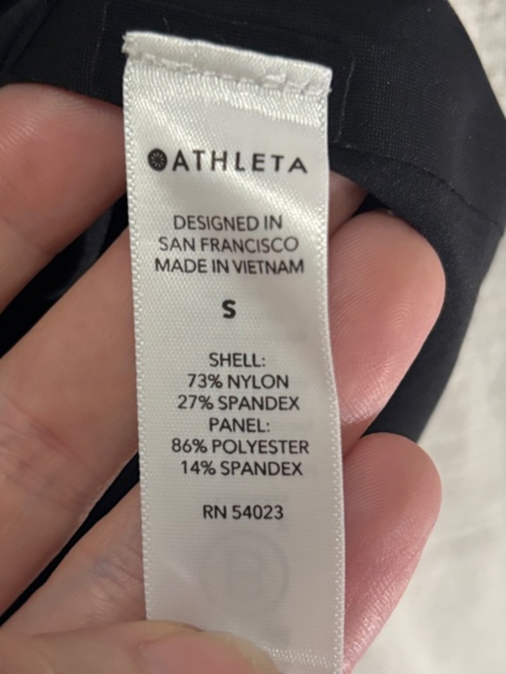 Athleta Urbanite II Tank Top Black Sleeveless Button-Up Size Small Like New - Picture 3 of 8